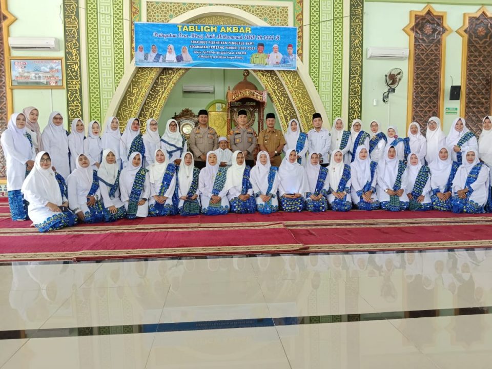 BKMT Kampar Lantik PC BKMT Kecamatan Tambang